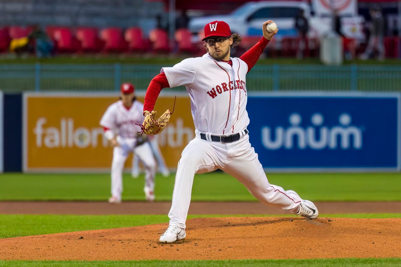 Chris Murphy's sole 2023 relief appearance was 'the best' WooSox manager  Chad Tracy has seen him pitch - masslive.com