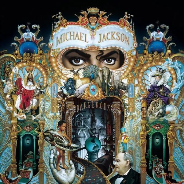 Cover art for Dangerous by Michael Jackson