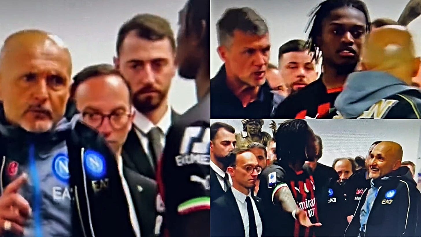 Battibecco Spalletti-Maldini in Napoli-Milan: "Diceva che mi lamento  sempre" | Goal.com Italia