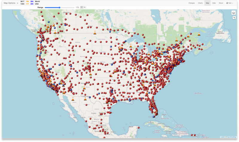 Tesla Supercharging Locations – GeoMarvel Tesla Supercharging Locations – GeoMarvel