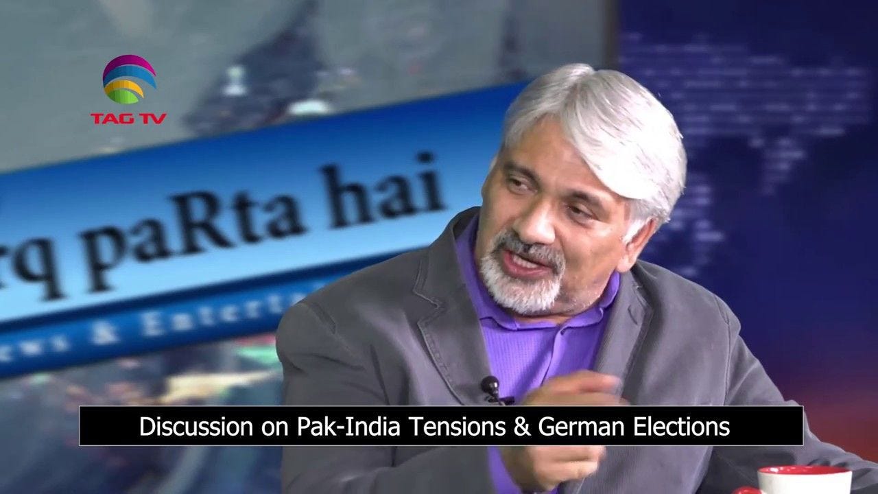 Tahir Gora Reflects on Pak India Tensions & German Elections in 'kya farq Parta hai] @TAG TV