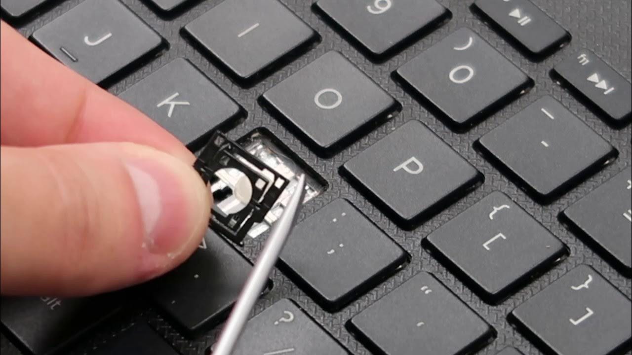 How To Fix - HP Laptop Key Replacement / Repair for Small Normal Sized  Letter Function F Arrow Keys - YouTube