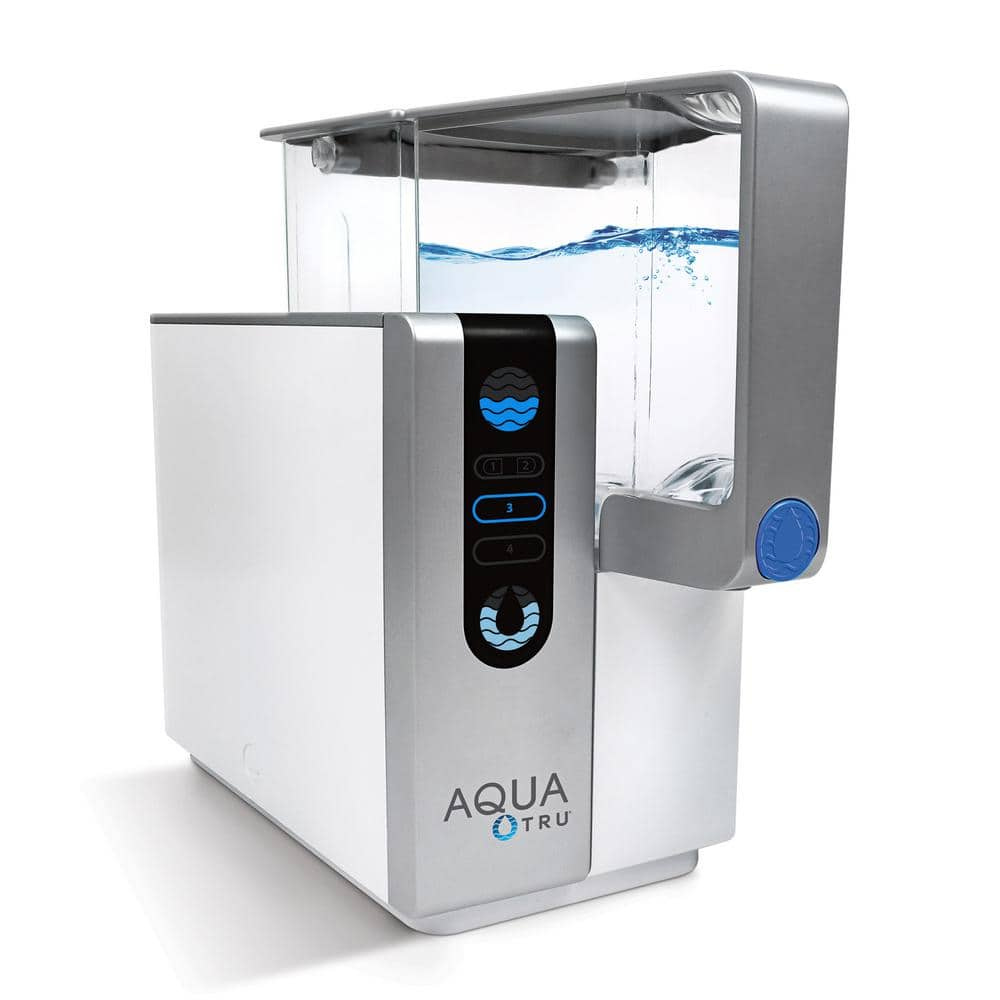 AquaTru Countertop Water Filter Purification System Exclusive 4 Stage Osmosis