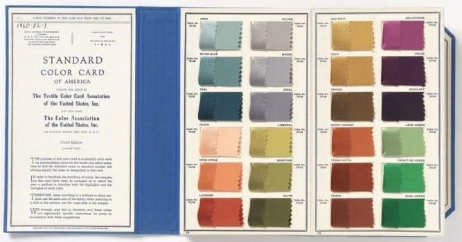 Standard Color Card