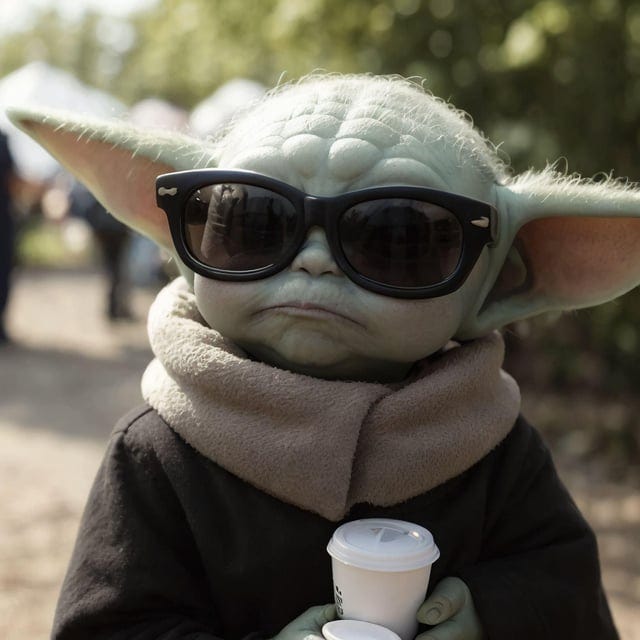 r/StableDiffusion - Baby Yoda (Grogu), IRL on set