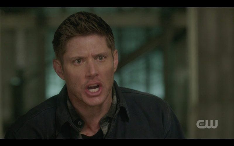 dean winchester then I never should have come back to sam supernatural