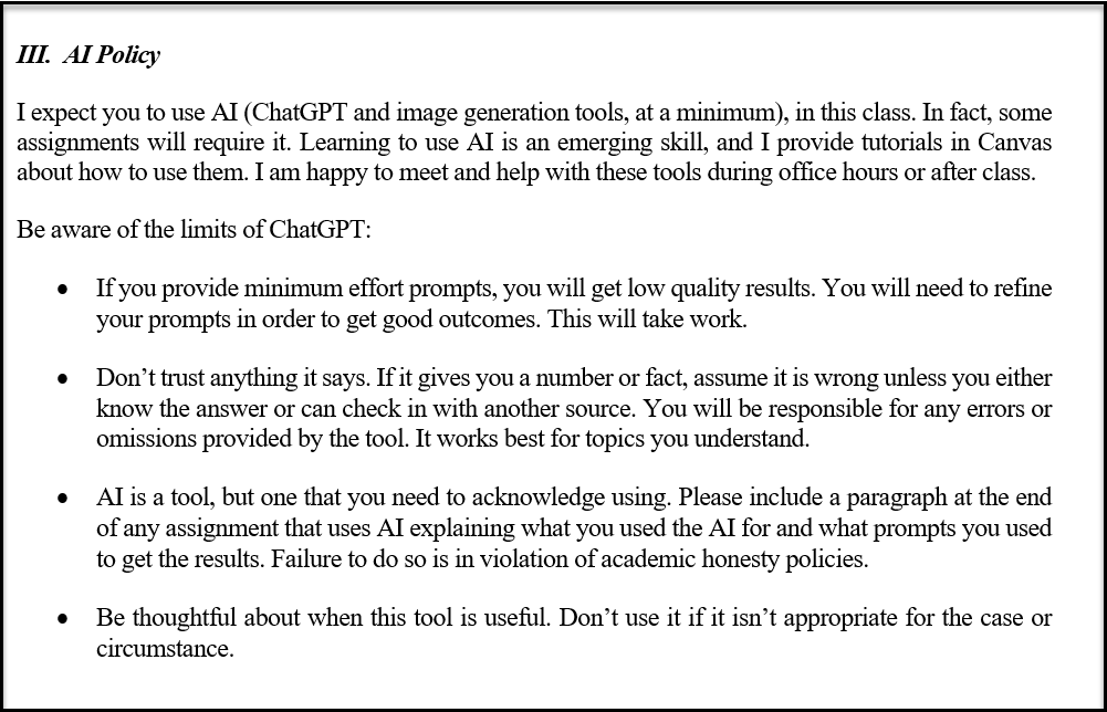 My class required AI. Here's what I've learned so far