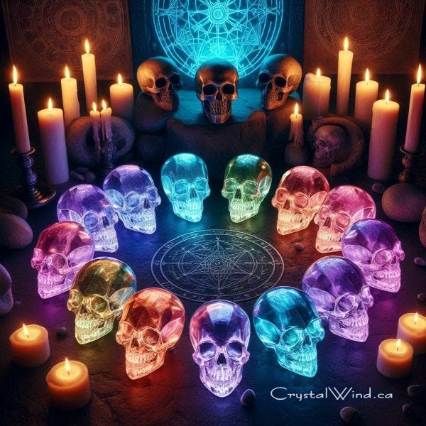 The Ancient Enigma and Legends of the 13 Crystal Skulls