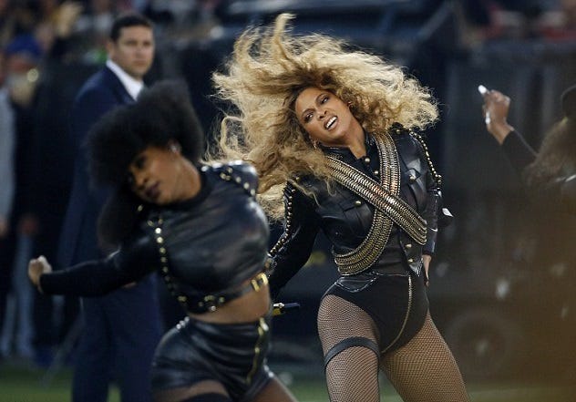 beyonce super bowl 50 half time show