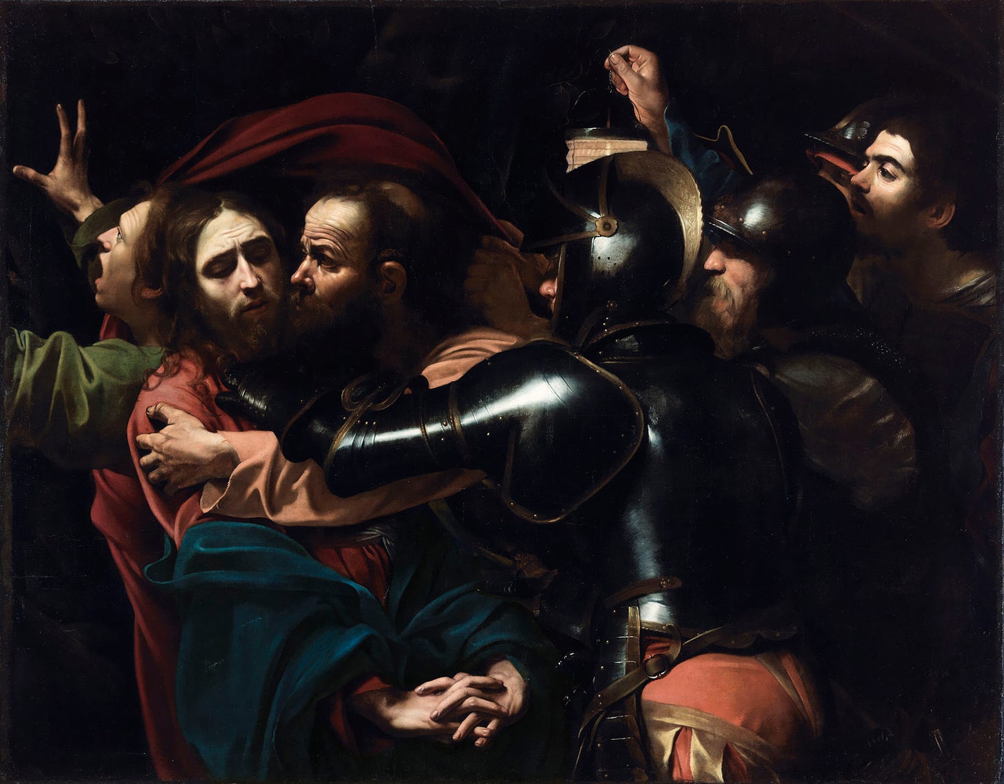 'The Taking of Christ' by Michelangelo Merisi da Caravaggio | National ...