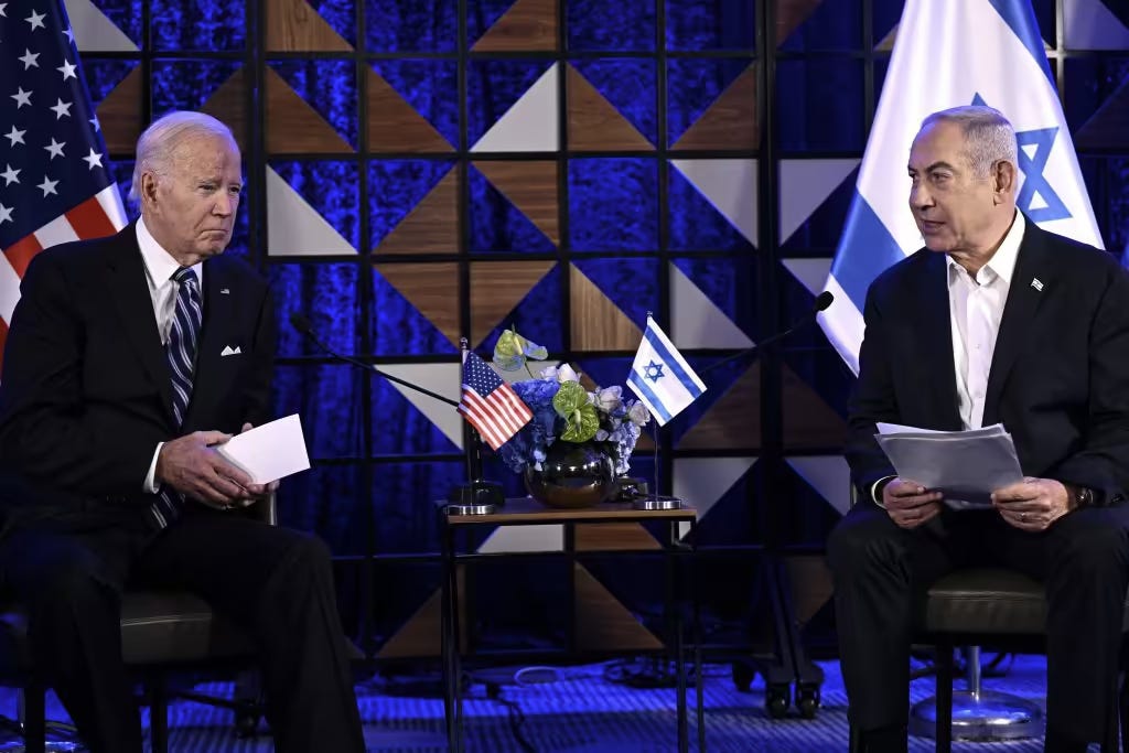 Joe Biden dan Benyamin Netanyahu Joe Biden dan Benyamin Netanyahu