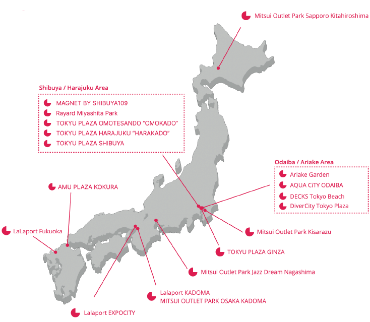 PieVAT Japan map