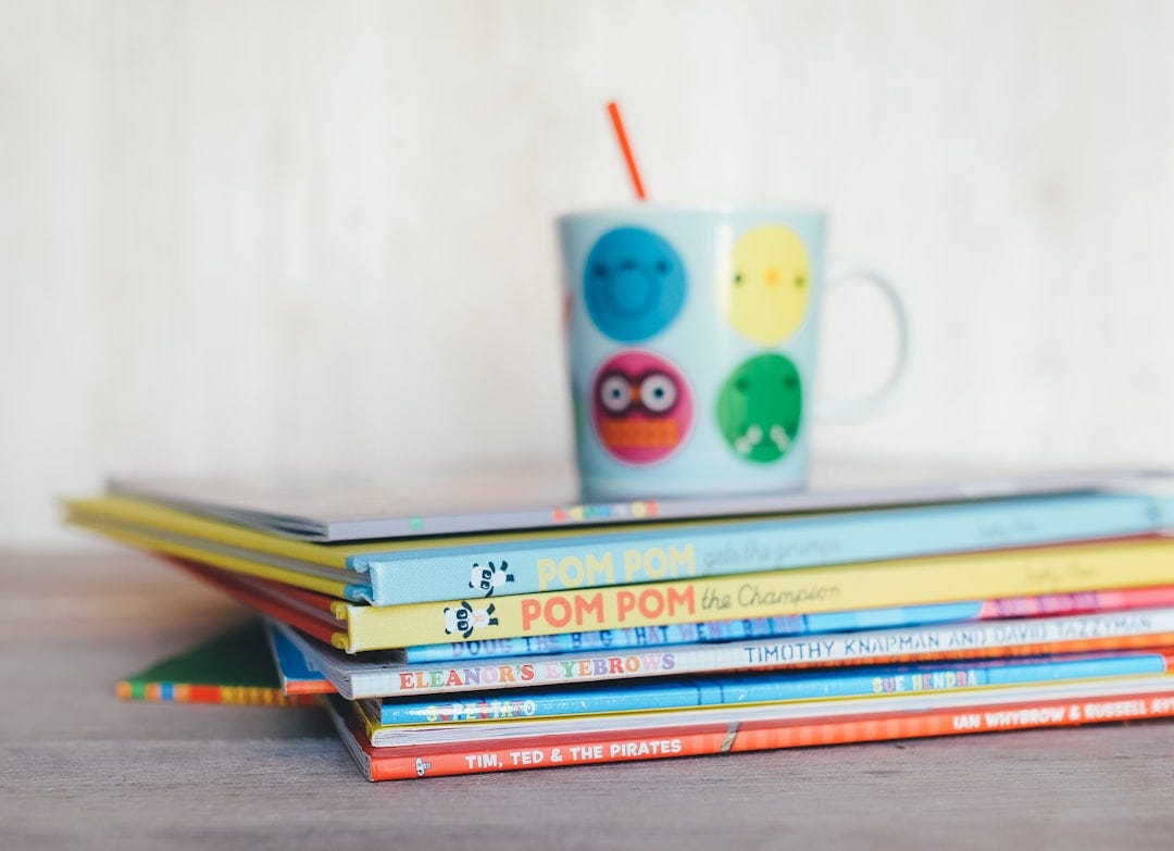 pile of story books pile of story books