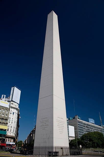 obelisk buenos aires argentina - obelisk stock pictures, royalty-free photos & images
