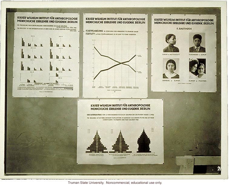 1069-Kaiser-Wilhelm-Institute-exhibit-on-population-studies-in-Germany-3rd-International-Eugenics-Conference 1932