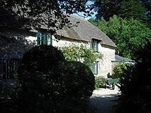 Thomas Hardy's birthplace and cottage at Higher Bockhampton, where Under the Greenwood Tree and Far from the Madding Crowd were written