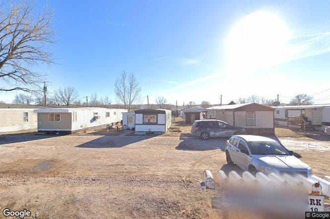 Google street view image for 333 Meadow Rd #13, Box Elder, SD 57719