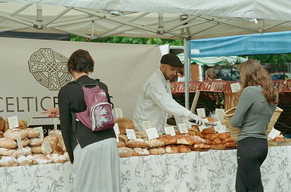 Celtic Bakers Wimbledon Farmers Market 2016