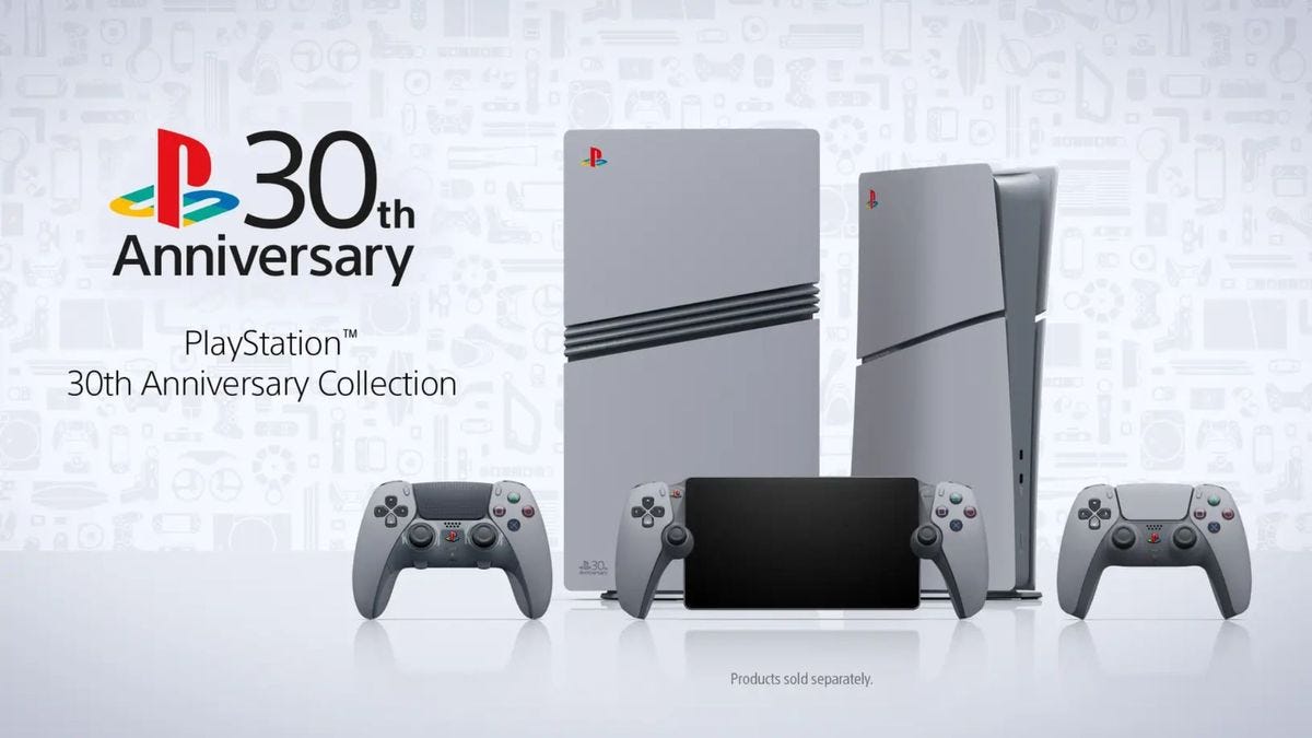 PlayStation unveils 30th anniversary PS5 and PS5 Pro designs | TechRadar