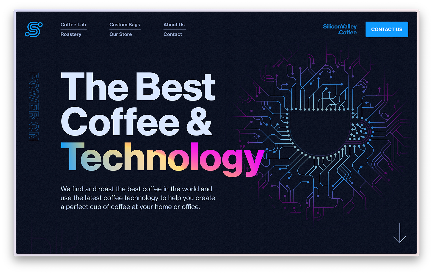 Design and Webflow build for Silicon Valley Coffee