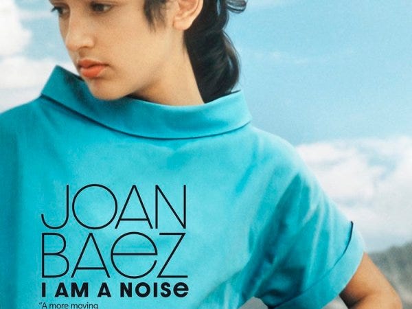 Movie Preview: Joan Baez biopic ‘I am a Noise’ coming to Jane Pickens October 13-18
