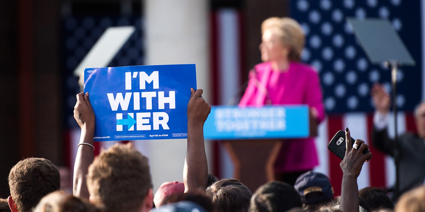 I'm with her — Hillary for America Design 2016