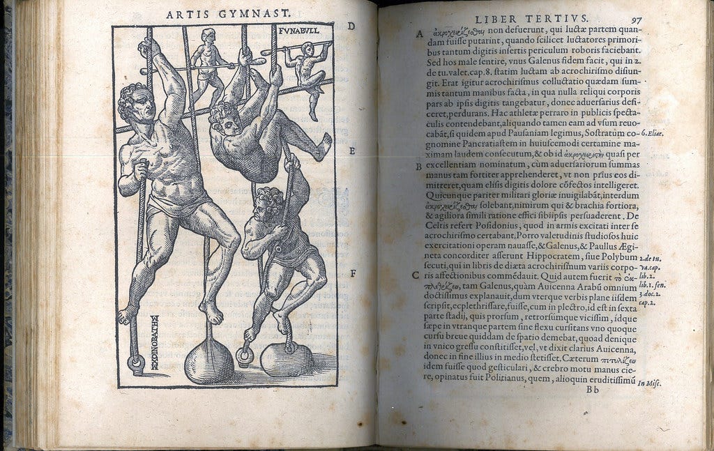 Hieronymi Mercurialis, De Arte Gymnastica, libri sex | Flickr