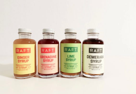 Raft Bar Basics Syrup Set