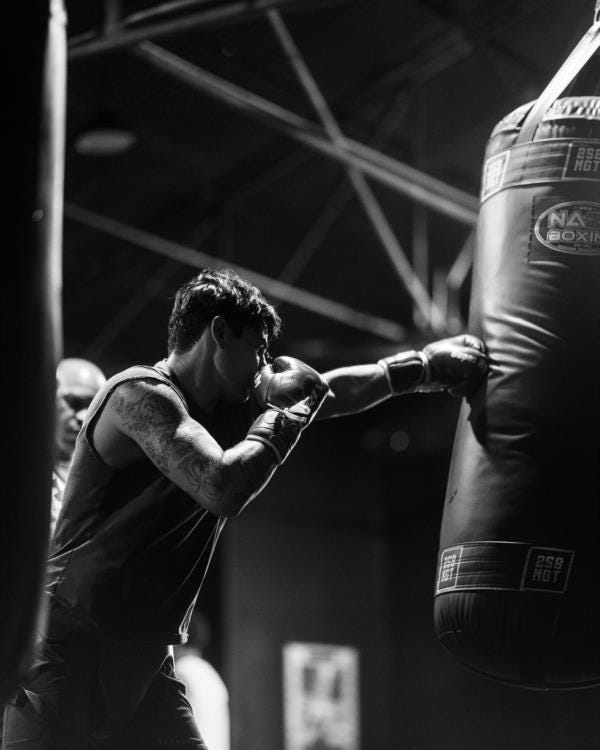 Ryan Garcia's Intense Boxing Training Session Captured…