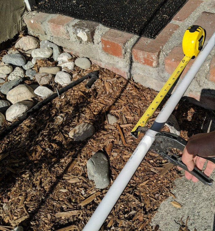 Cutting PVC Pipe