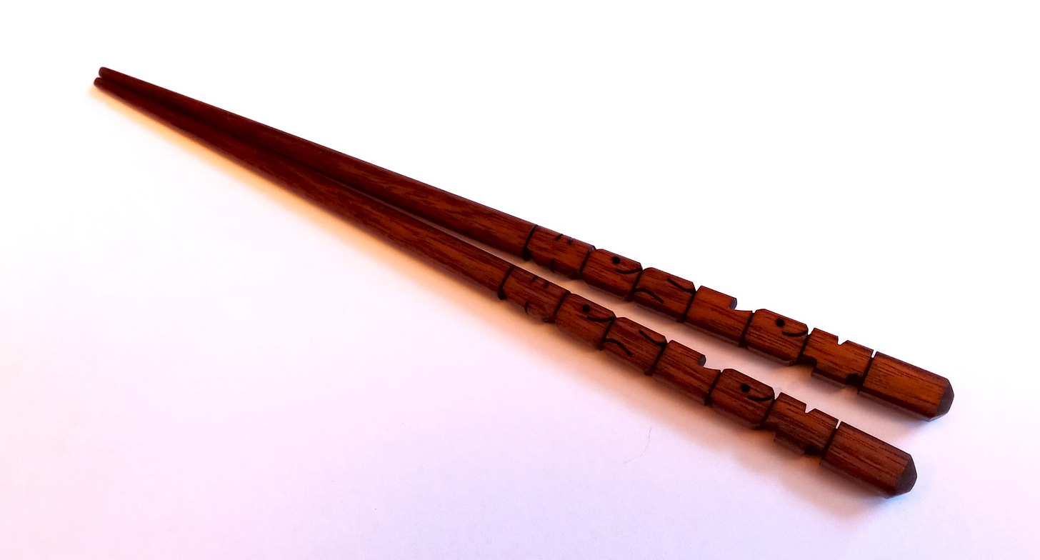 Walnut Chopsticks