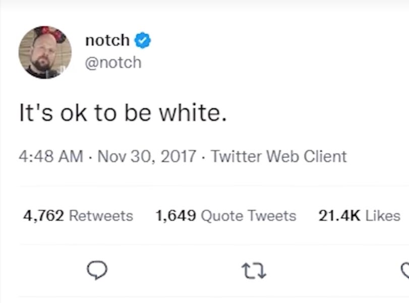 Interesting tweets from Notch : r/ForwardsFromKlandma