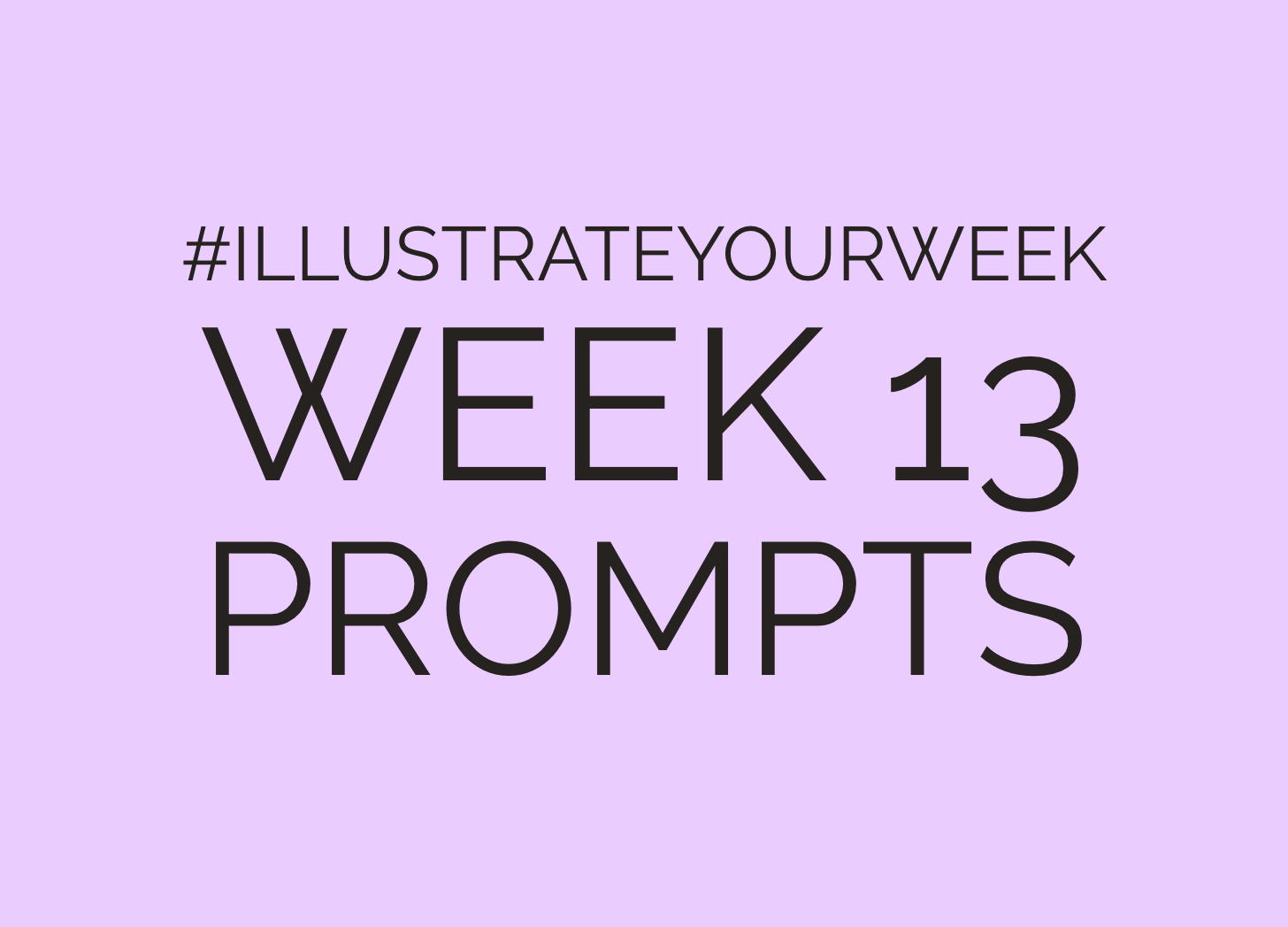 Prompts for Week 13 - heading