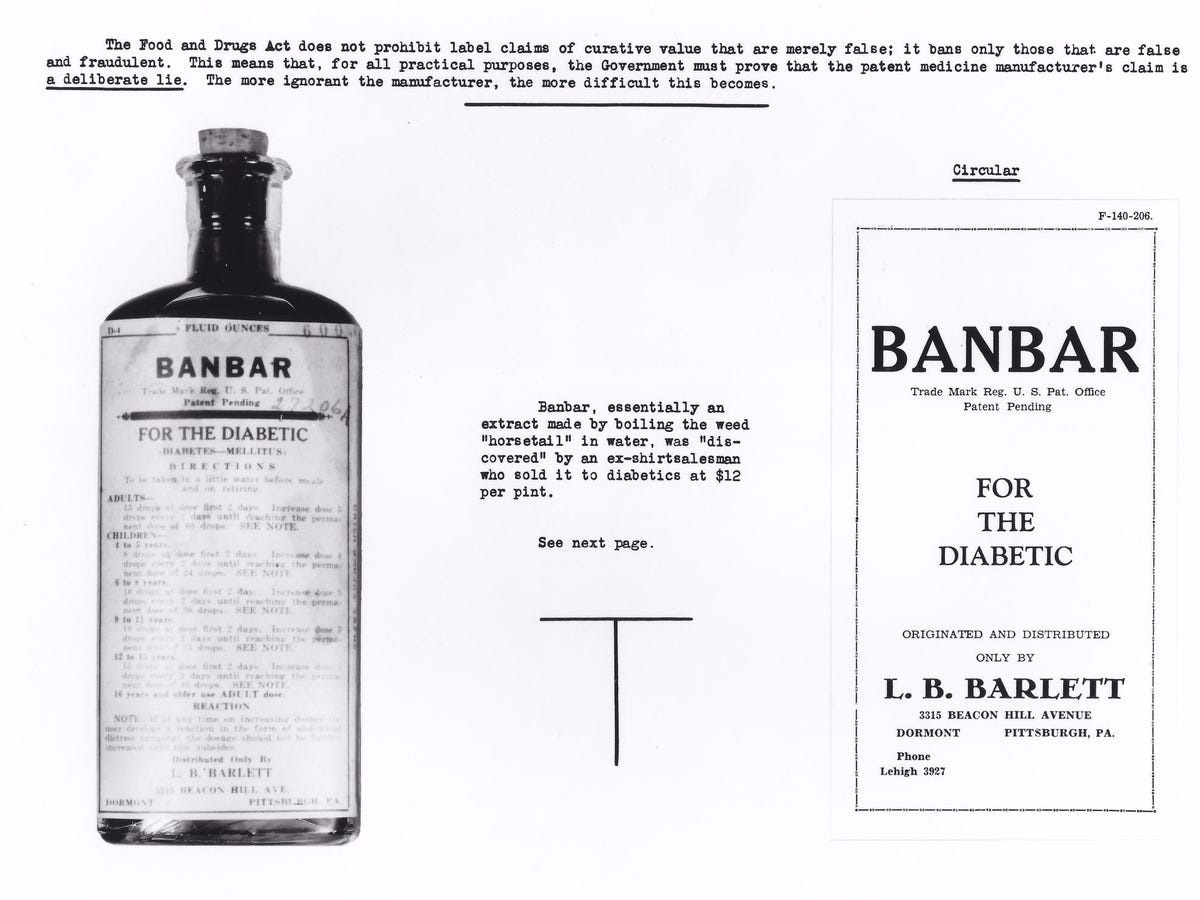 Banbar FDA