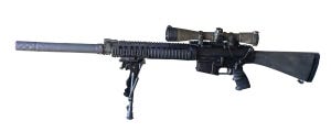 IDF SR-25 sniper rifle