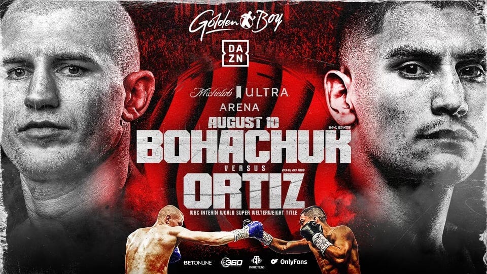 Serhii Bohachuk-Vergil Ortiz Jr. Anticipated 154-Pound Clash Set For Aug.  10 At Michelob ULTRA Arena - The Ring
