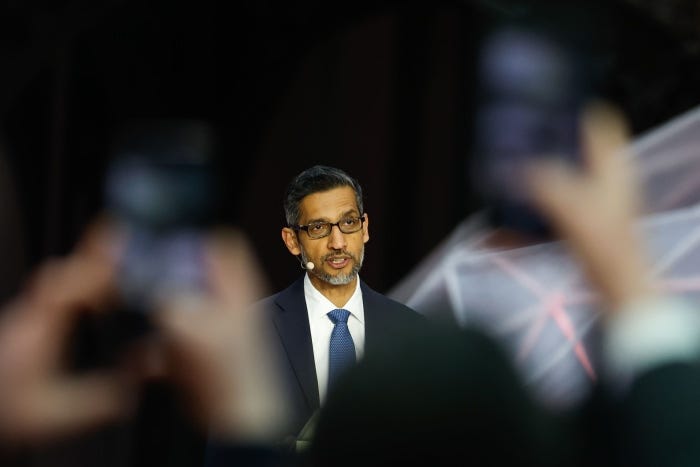 Google Chief Executive Sundar Pichai