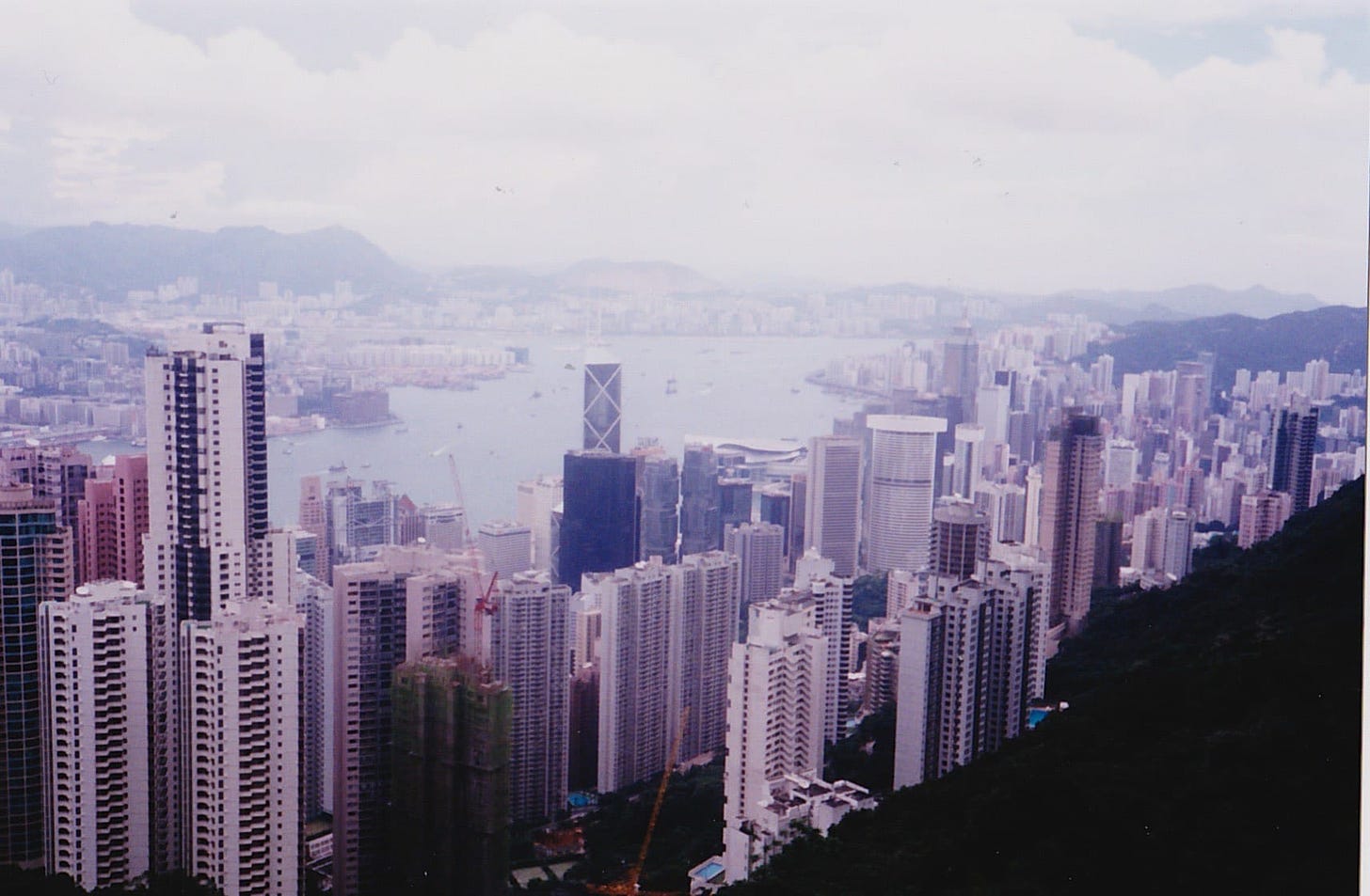 Hong Kong view from Peak