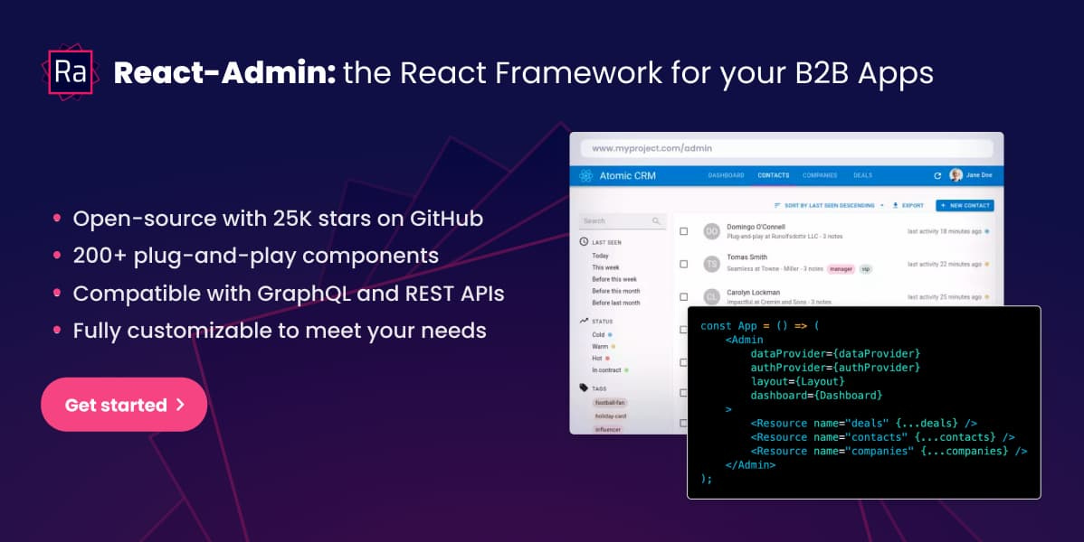 React-admin: Yes, You Could Build It Yourself… But Why?