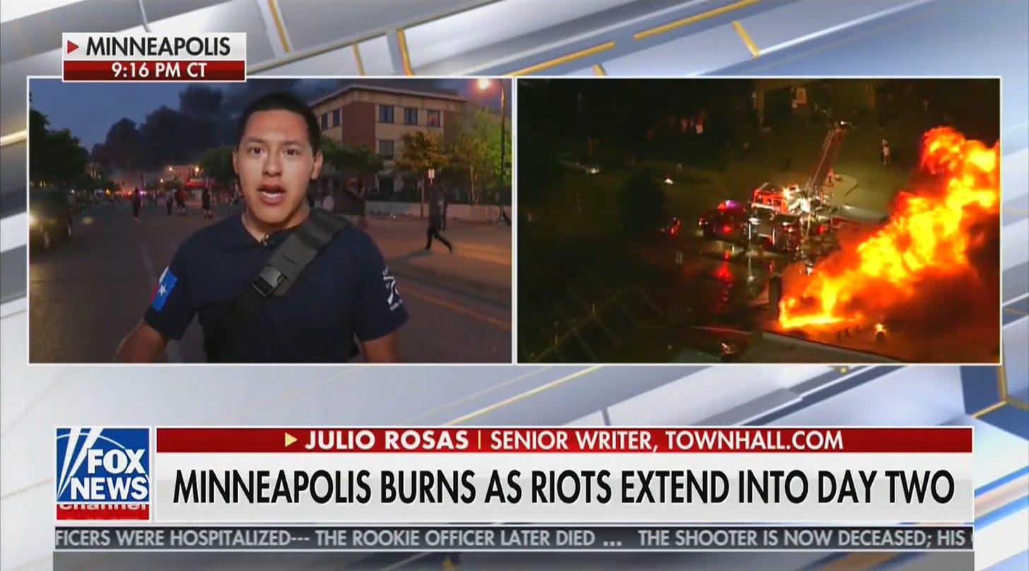 Julio Rosas: Black Lives Matter Protesters Tried to Stop Rioters
