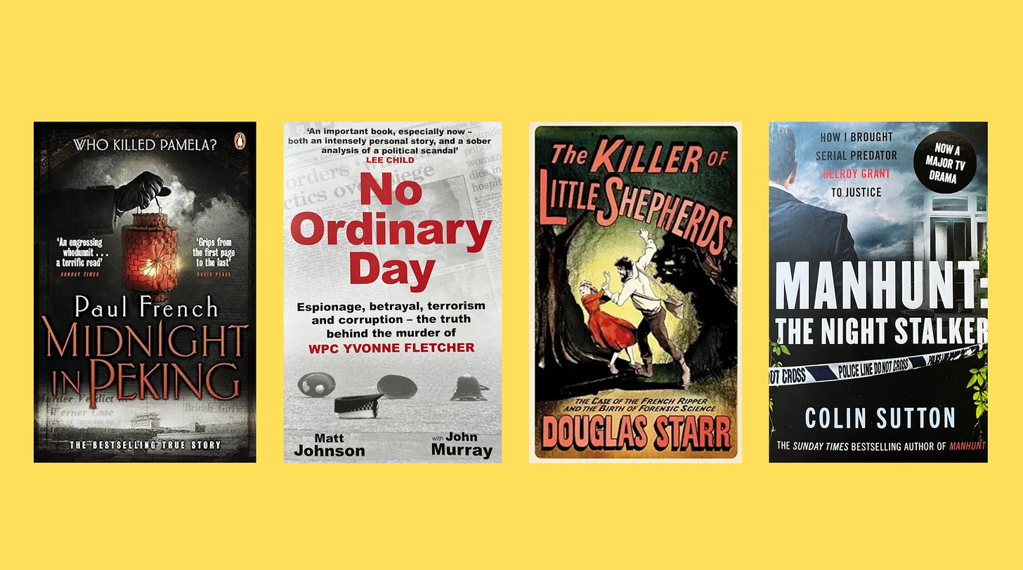 Four true crime books for NCRM