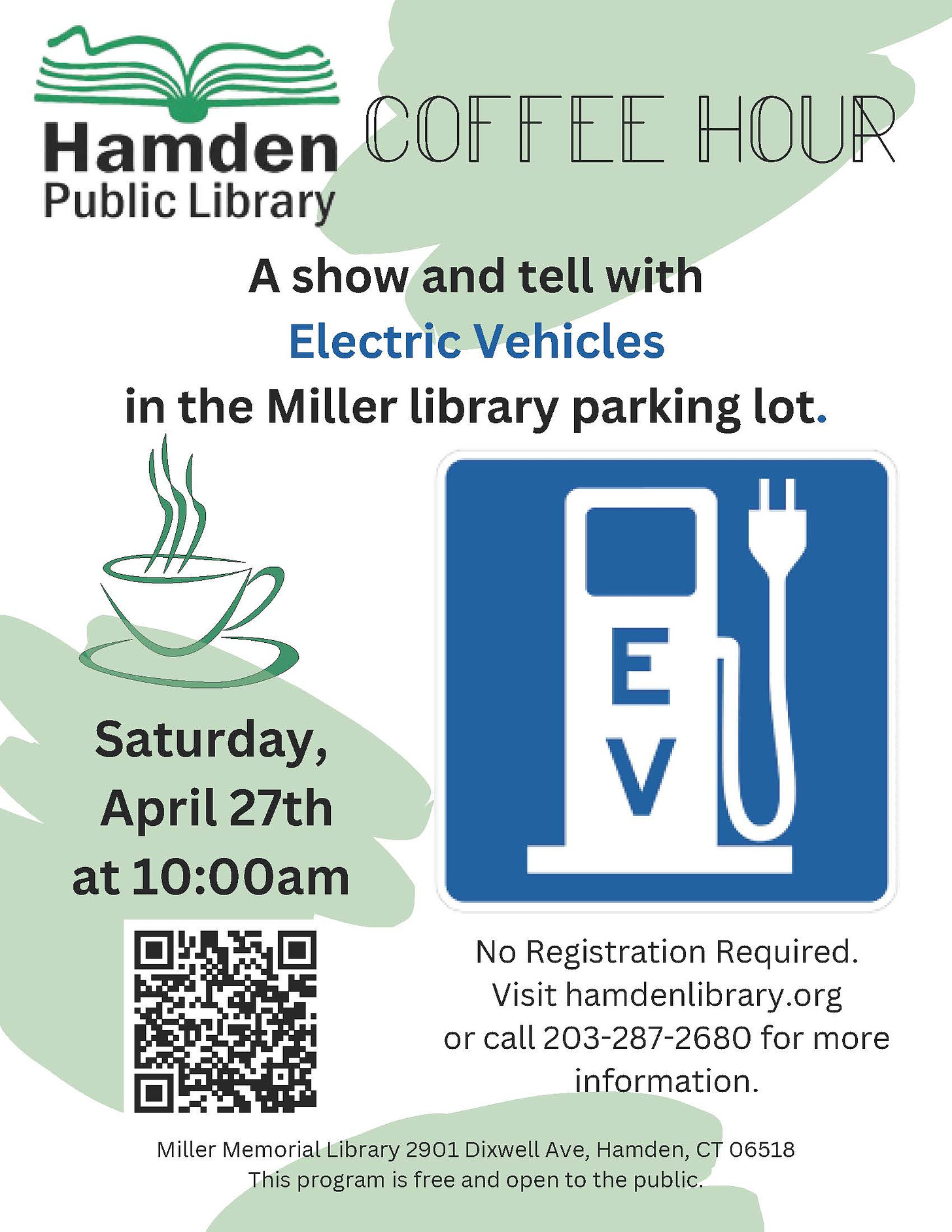 april 27 Coffee Hour w Electric Cars Flyer