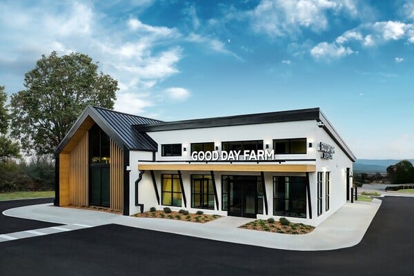 Good Day Farm opens its newest dispensary located at 3600 Cantrell Road in the Allsopp Park neighborhood of Little Rock, AR.