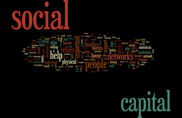 What is social capital? | Sustaining Community