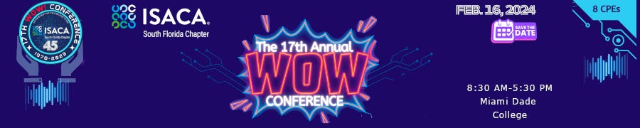 17th Annual ISACASFL WOW! Conference (2024) (Feb 16th)