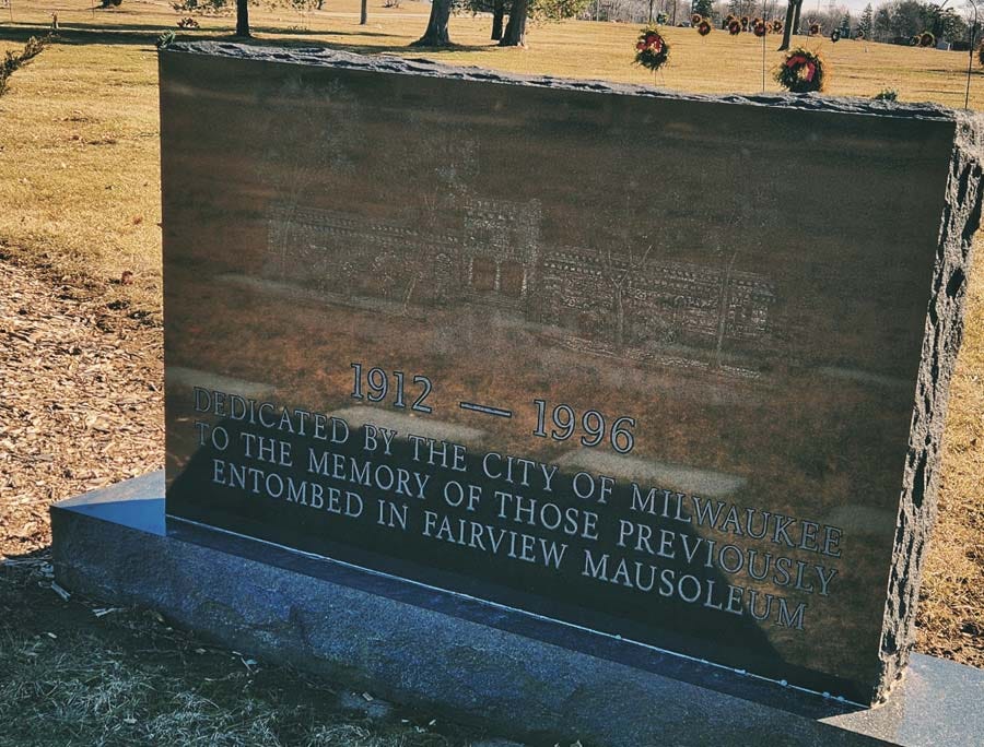Fairview Mausoleum memorial