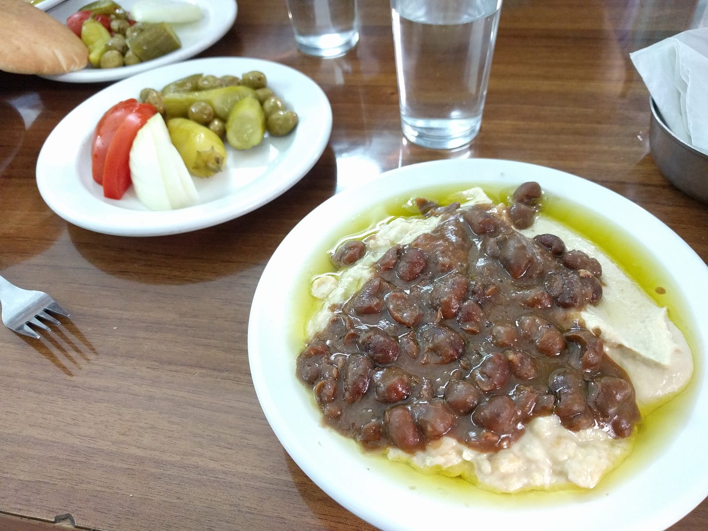 Hummus Said in Akko, Israel