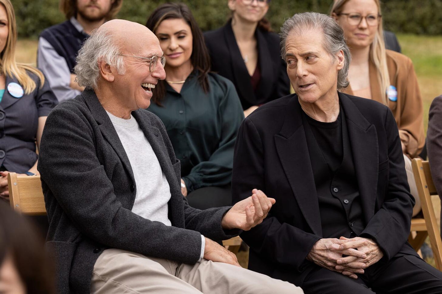 Richard Lewis says he 'disliked' Larry David before 'Curb' - Los Angeles  Times