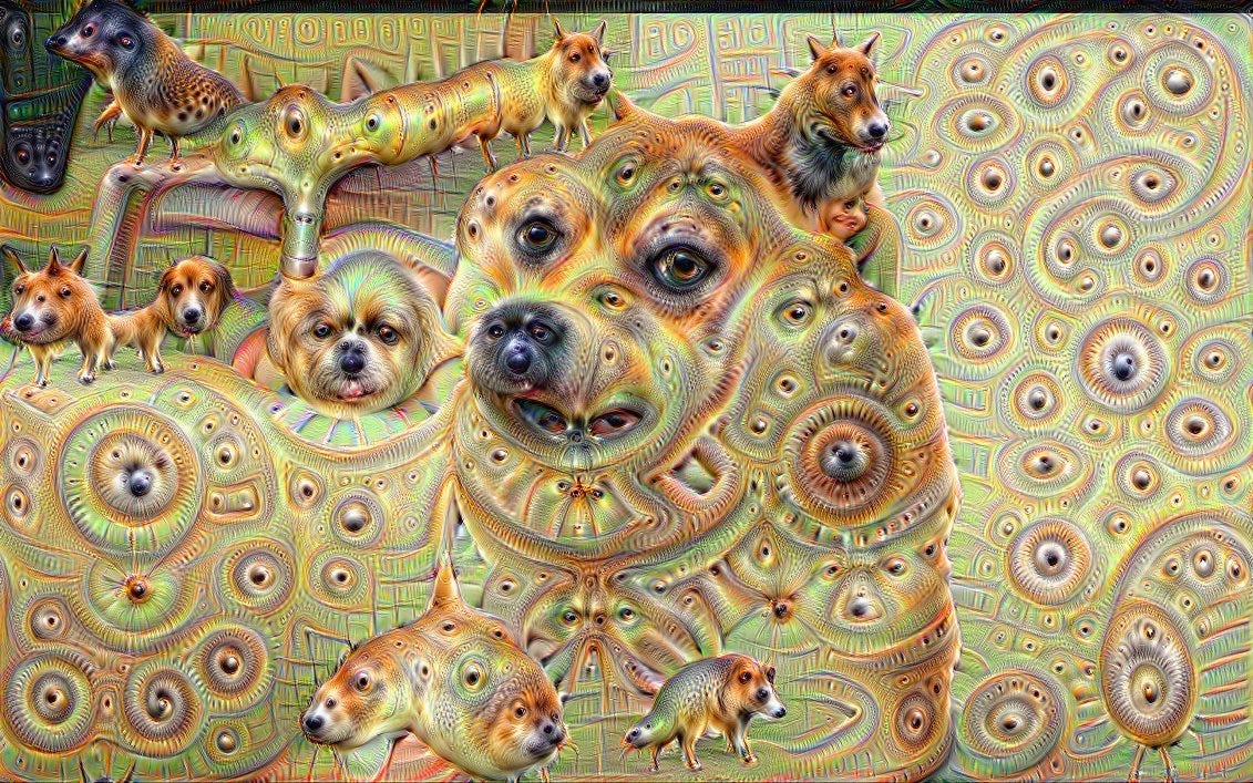 I think the "art" created by Google's Deepmind AI system is a ...
