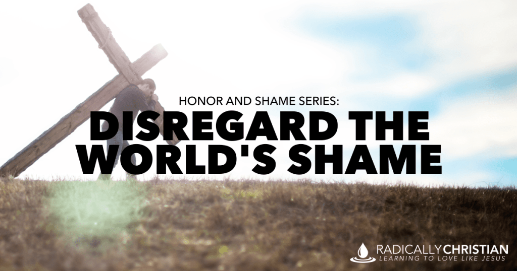 Disregard the World's Shame